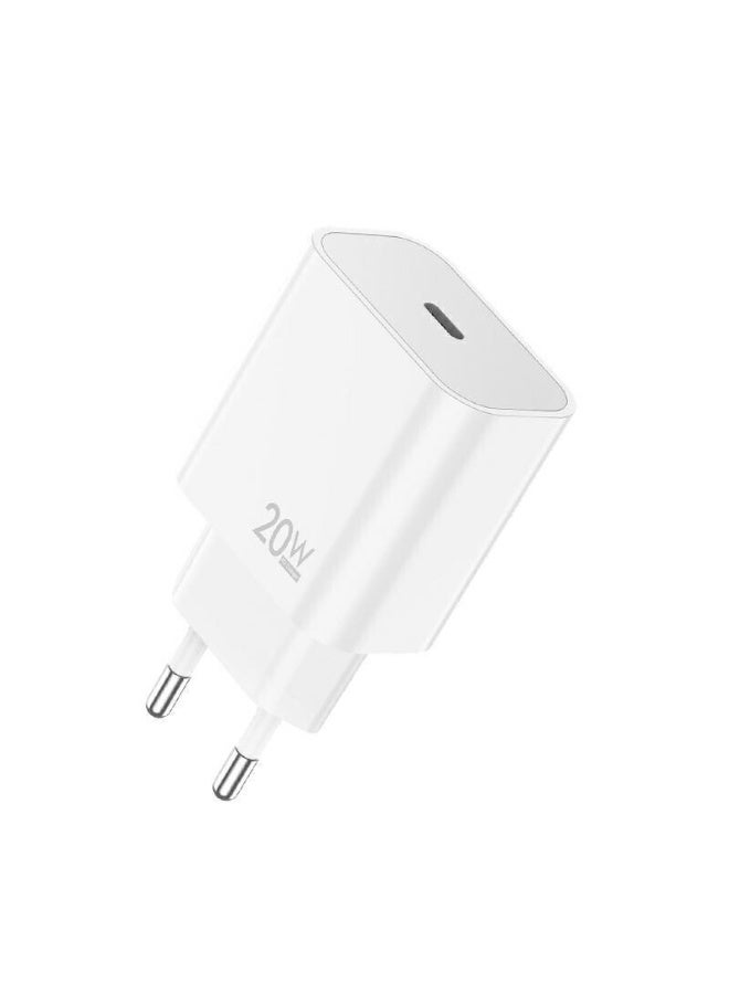 سيندم شاحن سيندم OG73 PD السريع بقوة 20 واط مع كابل من النوع C إلى Lightning - قابس أوروبي - طقم شاحن فائق لأجهزة iPhone - Image 5